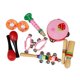 thumbnail image 1 of Conjunto De Instrumentos Musculares 7 Tipos Tambourine Tambor Percussion Juguetes Para Ni?os, 1 of 5