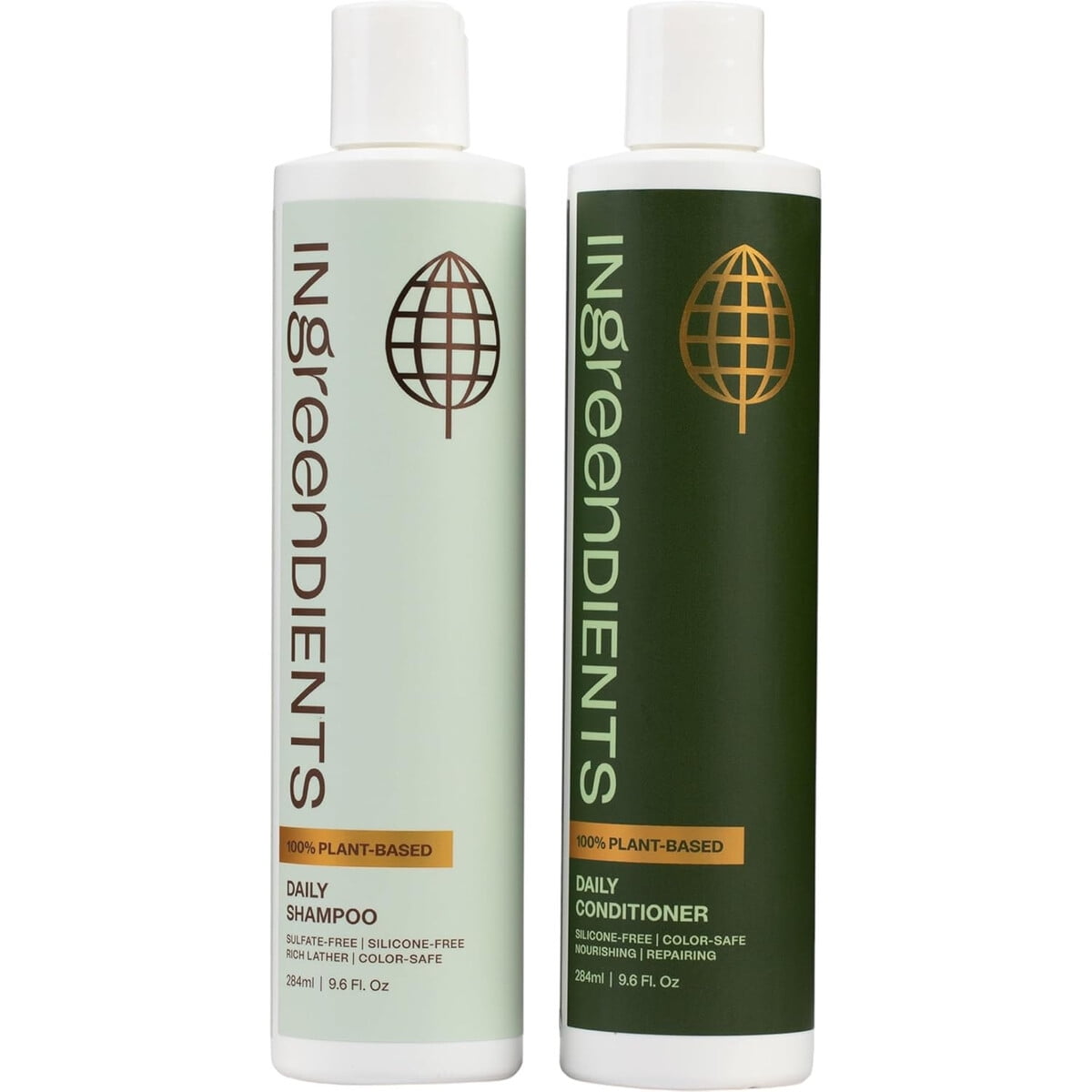Shampoo Y Acondicionador Vegano Ingreendients 284 Ml Sin Tóxicos
