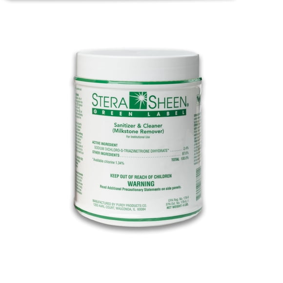 Limpiador y desinfectante Stera Sheen Green Label, 1 unidad, 1,8 kg