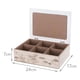 thumbnail image 2 of Caja De Té Mediana De Madera 6 Espacios Con Diseños Ramas beige, 2 of 3