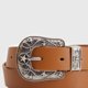 thumbnail image 4 of Cinturón Mujer hubilla Western Boho Chic marron Talla Única, 4 of 4