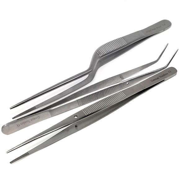 Juego De Pinzas De Acero Inoxidable Para Reparación De Máquinas De Coser 6 3 Piezas