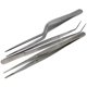 thumbnail image 1 of Juego De Pinzas De Acero Inoxidable Para Reparación De Máquinas De Coser 6 3 Piezas, 1 of 6