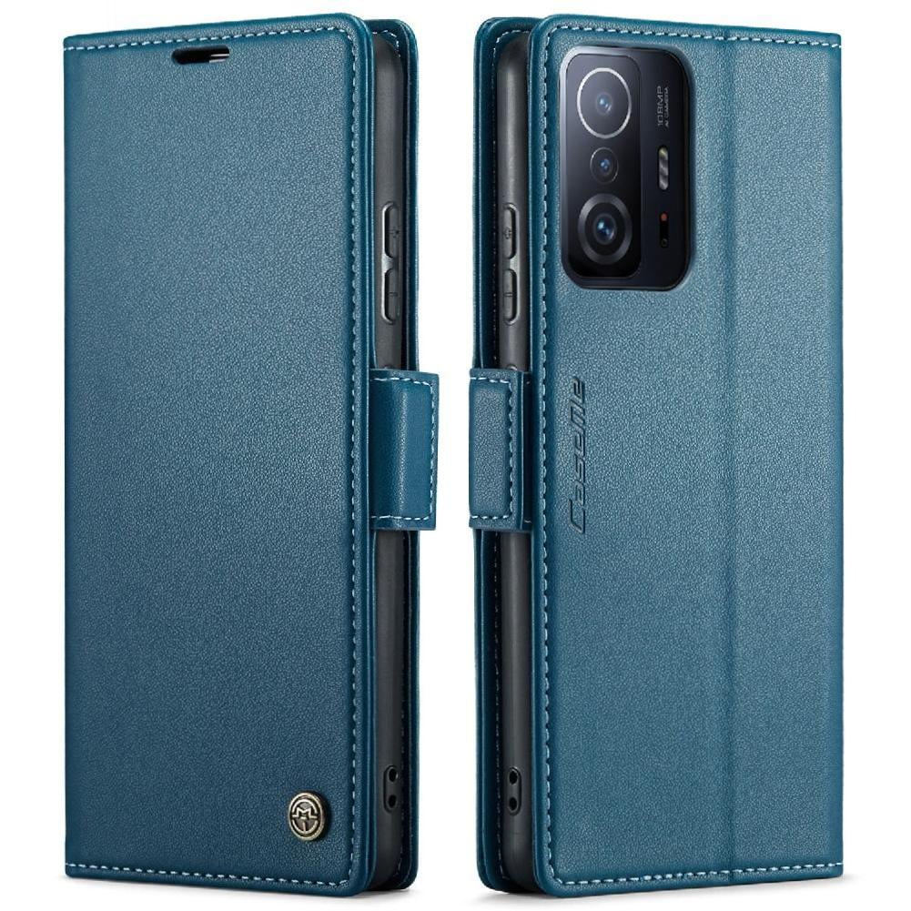 Caseme Tipo Cartera Xiaomi 11t/11t Pro Con Cierre Magnético, Rfid, Tarjetero, Soporte, Carga Inalámbrica