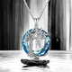 thumbnail image 2 of Collar Tree Of Life Con Inicial A Z Azul, 2 of 4