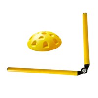 Ioensy - Postes De Entrenamiento De Agilidad Para Fútbol, Juego De Postes De Agilidad Para Fútbol Para Actividades Al Aire Libre, 2 Secciones Con Base