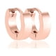 thumbnail image 1 of 1pair Men's Simple Hoop Earrings, Trendy Stainless Steel Earrings, Ear Clips, Ear Jewelry, 1 of 5