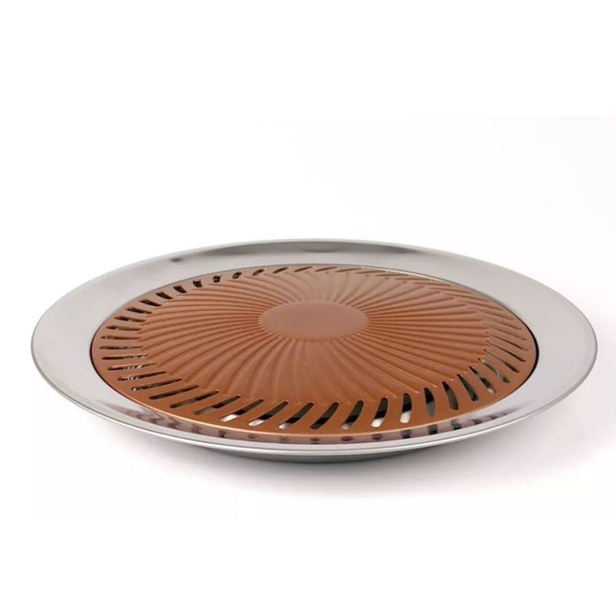 Click Ventas - Set Parrillera Asador Platon Ceramica Para Cocina Sin Humo