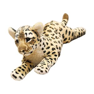 Bothyi - Bonitos Animales De Peluche, Juguete De Peluche Con Relleno De Animales Para Decoración De Sala De Estar, Leopardo De 48Cm