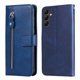 thumbnail image 1 of Funda tipo cartera para Samsung Galaxy A14 5G con bolsillo con cremallera y ranuras para tarjetas – Función de soporte Azul, 1 of 6