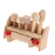 thumbnail image 1 of 7 Uds. De Utensilios De Cocina De Madera En Miniatura Para Casa De Mu?ecas 1:12 Con Accesorios De Kit De Soporte, 1 of 5