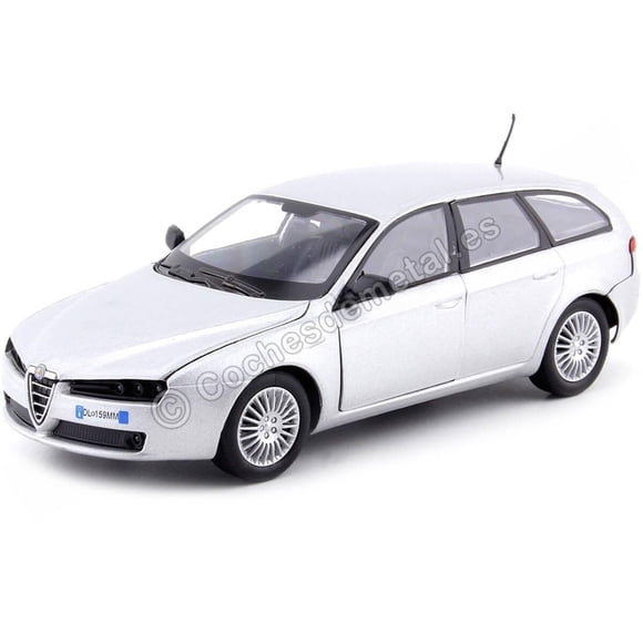 Motormax 1:24 Alfa Romeo 159 SW rojo – vehículo de fundición a presión