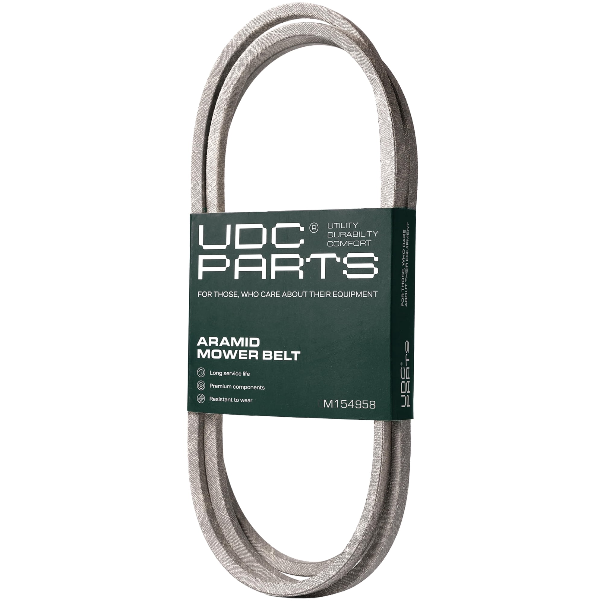 Udc Mower Belts - Banda Secundaria De Repuesto Para Plataforma De 48 Pulgadas John Deere