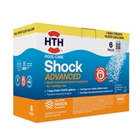 Pool Care Shock Advanced Hth 52036R Cal Hypo Formula, Paquete De 6