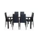 thumbnail image 2 of Comedor 6 Sillas Color Negro De Vidrio Templado, 2 of 3