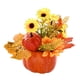 thumbnail image 2 of Flor De Calabaza Artificial Arreglo Floral De Otoño Pieza Central De Calabaza De Otoño A, 2 of 5