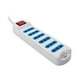 thumbnail image 3 of Alargador Extension 6 Entradas Con Switch 5mts Blanco, 3 of 6