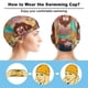 thumbnail image 3 of Primos Gorro de Natación de Licra, Gorro de Baño de Tela Cómoda, Gorro Elástico Antideslizante para Hombres, Mujeres y Niños, 3 of 6