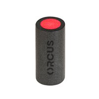 Orcus - Foam Roller Pe 30Cm Negro-Rojo