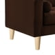 thumbnail image 3 of Sofa Retro 3C Felpa 05 Chocolate, 3 of 6
