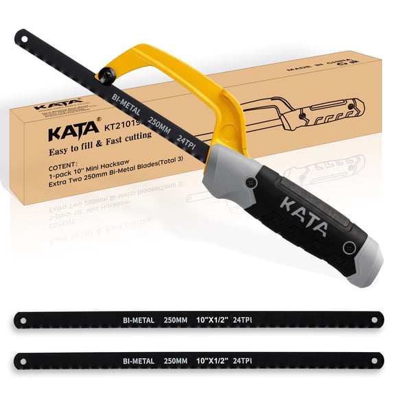 Minisierra para metales KATA, compacta, manual, 25 cm