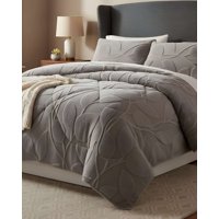 Imac Hogar - Cubrecama Acolchado Con Chiporro Diseño Texturizado Hojas King