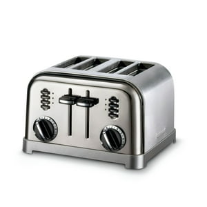 Tostador Metálico Clásico De 4 Rebanadas De Cuisinart