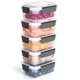thumbnail image 1 of Contenedores de almacenamiento de alimentos YORY de plástico de 3 tazas con tapas, paquete de 5, 1 of 7