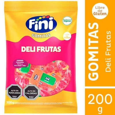 Gomitas Deli Frutas 200 G Fini