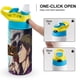 thumbnail image 4 of Haikyuu!! Botella de Agua con Tapa Pop Top de Un Toque, Acero Inoxidable, a Prueba de Fugas, para Deportes, Botella Infantil azul 12 oz, 4 of 6