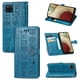 thumbnail image 1 of Funda Cartera FOXDOCK para Samsung Galaxy A12 , Flip PU con Relieve de Gatos y Perros, Tarjetero y Soporte, 1 of 6