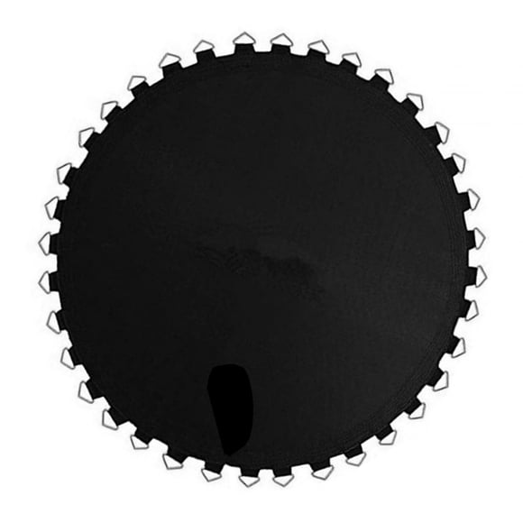 Estera de trampolín Trampolín Paño para Salto Comercial Al Aire Libre Negro Equipo Durable Gimnasia Estera de Salto Redonda Reutilizable de Primera Ca 8 pies con 42 hebillas