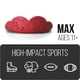 thumbnail image 2 of Protector bucal SISU Max negro antracita de 2,4 mm de grosor para deportes de impacto, 2 of 6