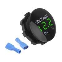 Magideal - Dispositivo De Medición De Voltaje De Automóvil, Probador De Cuchillo De Voltaje Para 12 V 24 V, Pantalla Led, Luz De Prueba De Automóvil De Alto Rend Digital Verde