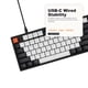 thumbnail image 5 of Teclado mecánico Keychron C1 TKL de 87 teclas con interruptores Gateron Red y USB‑C, 5 of 9