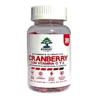 Gummies Cranberry Con Vitamina C Y E - Gomitas Bonsai Plus+
