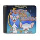 thumbnail image 1 of Pinky y Cerebro Cartera de Cuero PU para Hombres, Tarjetero Bifold Delgado, Cartera Minimalista de Cuero Sintético Suave, 1 of 6