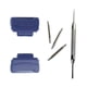 thumbnail image 3 of Kit De Adaptadores De Correa Y Herramienta Para Lengüeta De 14 Mm De Ancho BABY-G BA110 120 Azul Oscuro, 3 of 5