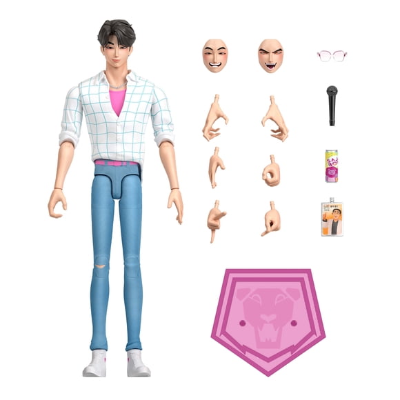 KPop Demon Hunters Saja Boys Jinu Soda Pop Figura 17 cm