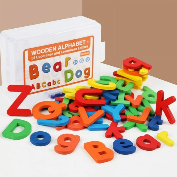 McKeekin Learning Children's Early Education English Alphabet And Number Set A-Z Color Alphabet Word Spelling Word Toy