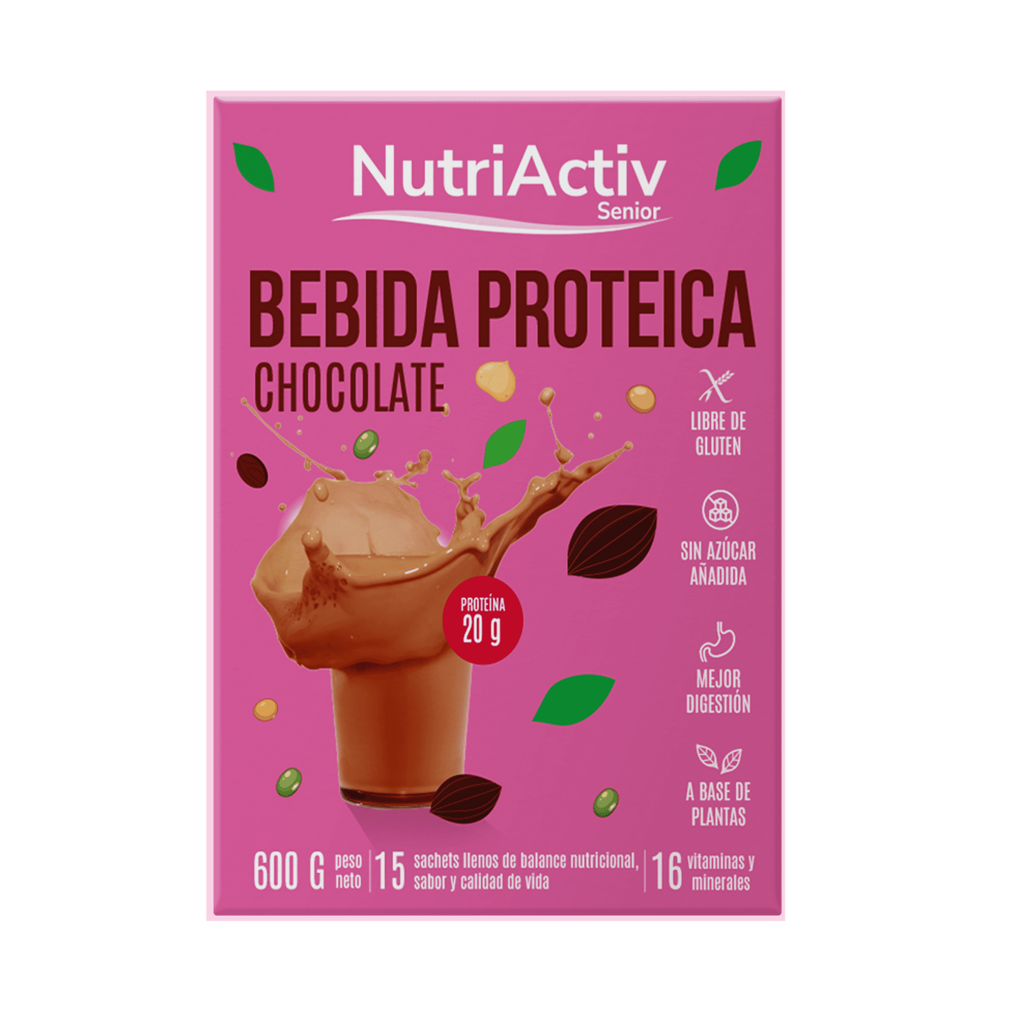 P&m Foods - Nutriactiv Bebida Proteica Sabor Chocolate