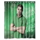 thumbnail image 1 of Cortina de ducha de Cristiano Ronaldo, juego de cortinas de baño con ganchos, tamaño 60 x 72 pulgadas, 1 of 3