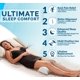 thumbnail image 2 of Almohada de rodilla ComfiLife para dormir boca arriba, espuma viscoelástica, 2 of 8