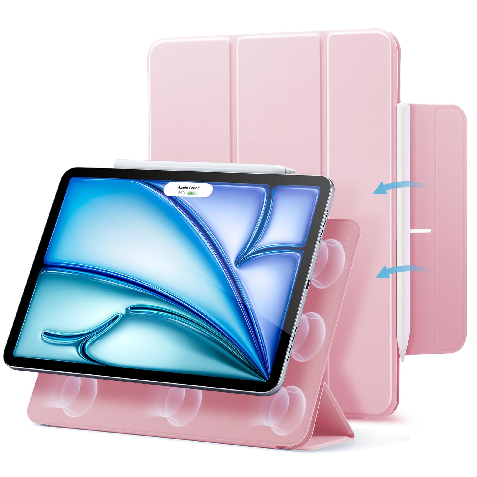 Funda Esr Para Ipad Air 11 Pulgadas M3/m2 (2025/2024) Rosa