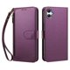 thumbnail image 1 of Funda Tipo Billetera para samsung galaxy A07 4G/5G con Soporte y Bolsillo con Cierre Violeta intenso, 1 of 6