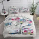 thumbnail image 1 of 097 Shin Getter Robot Duvet Cover Set Double Bed Linen Set Bed Sheets, 1 of 5