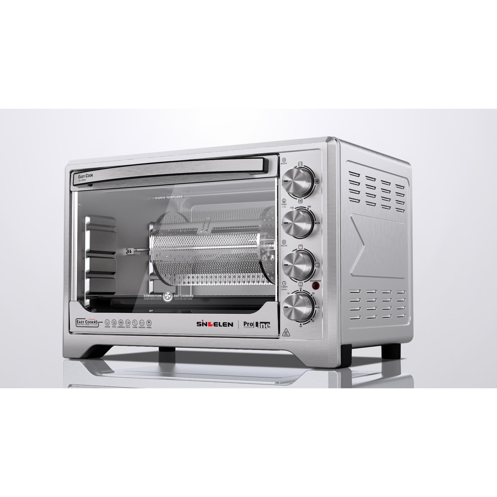 Horno eléctrico sindelen 45 litros He-450in