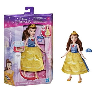 Princess - Hasbro Muñeca Bella Vestido Mágico
