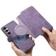 thumbnail image 2 of Funda Billetera Magnética para Samsung Galaxy A35 5G Soporte Tarjetas Desmontable Morado, 2 of 6