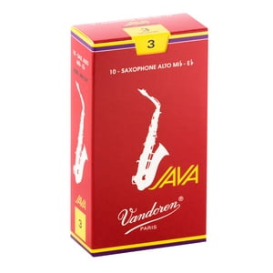 Cajas De Cañas Saxo Alto Java Red Nº3.0 Sr263R Vandoren